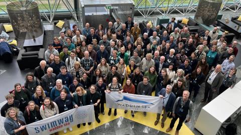 Participants of the 2024 Swimway conference. CWSS/Bostelmann.